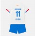 Günstige Barcelona Raphinha Belloli #11 Babykleidung Auswärts Fussballtrikot Kinder 2023-24 Kurzarm (+ kurze hosen)